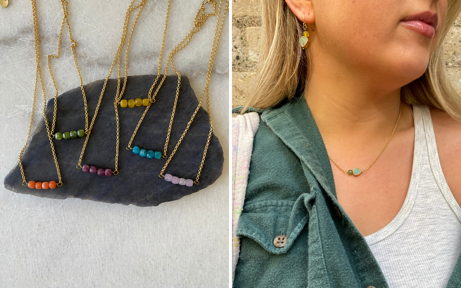 Turquoise + Colorful Stone Collection