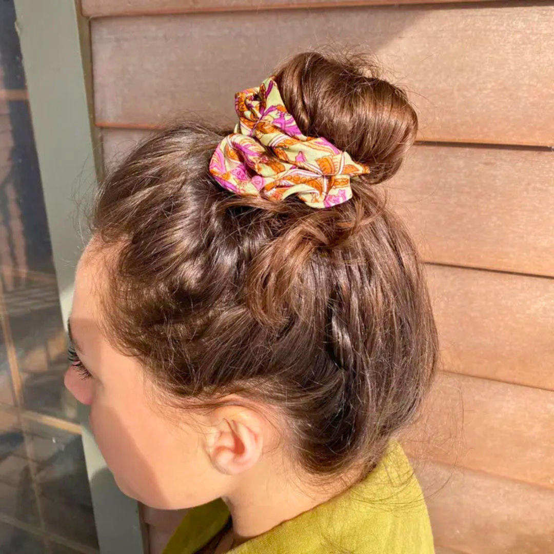 Mystery Silk Scrunchie 3 Pack | Upcycled Scrunchies