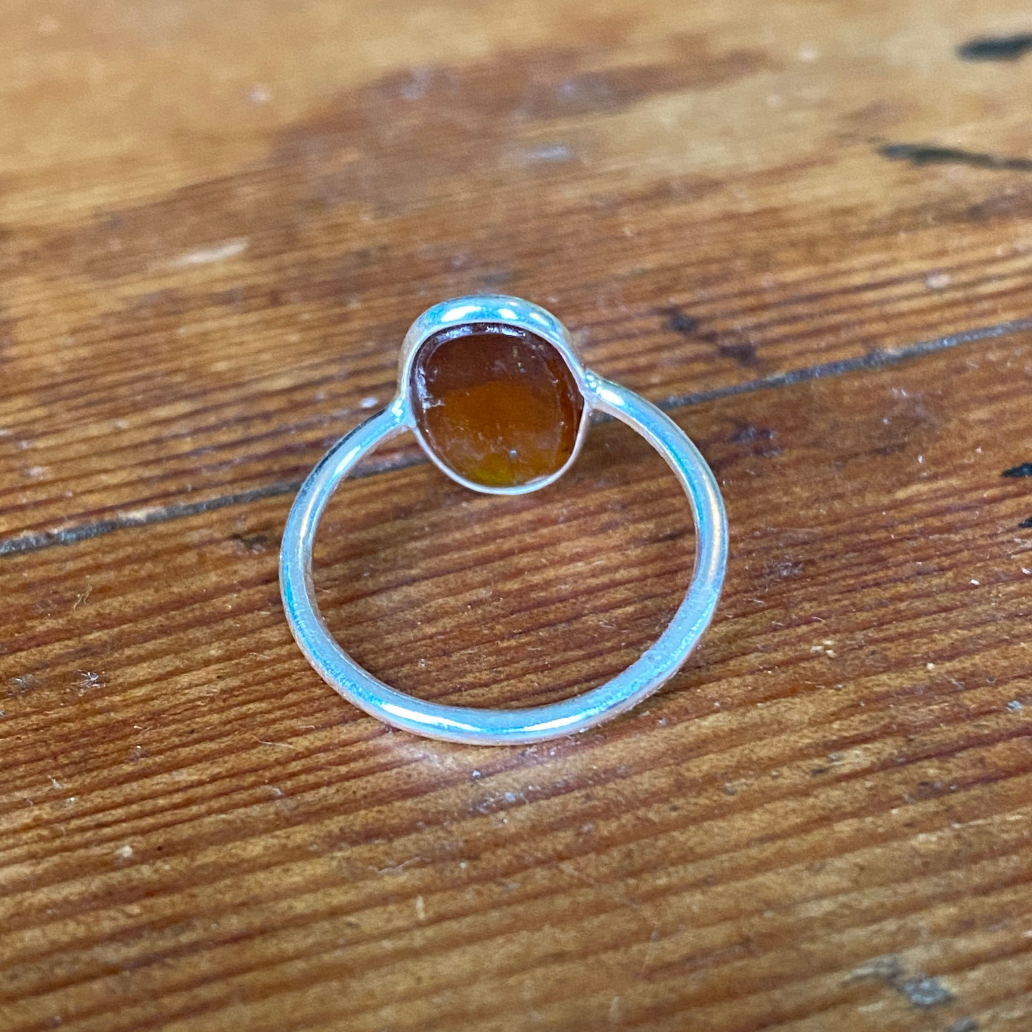 Flat Oval Pinky Brown Tourmaline Cabochon Cast Ring – Meeka Fine Jewelry