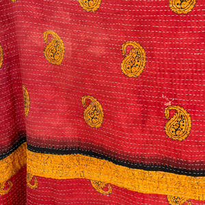 Kantha | Pink Spirals