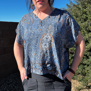 Silk Shell Blouse