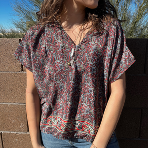 Silk Shell Blouse