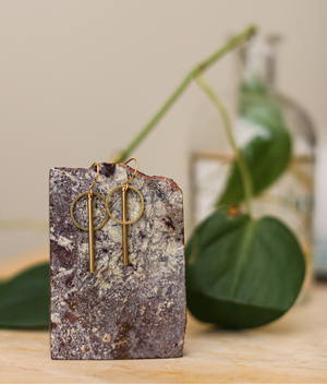 Brass Earrings