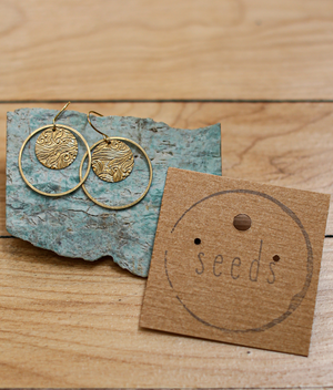 Brass Earrings