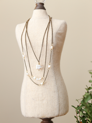 Pearl Necklace Trio