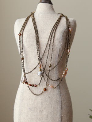 Pearl Necklace Trio