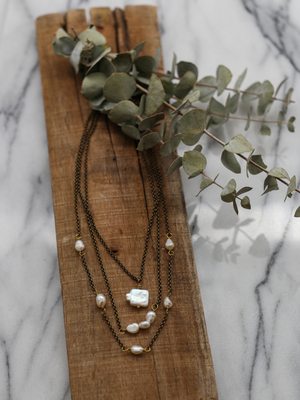 Pearl Necklace Trio
