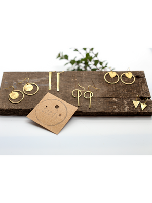 Brass Earrings