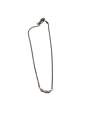 Three Pearl Necklace